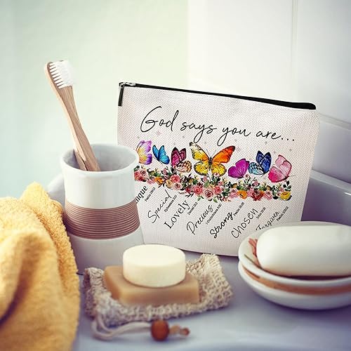 Miniatura 5 de Bolsa de maquillaje afroamericana para monedero de lona afro-negra, bolsas de cosméticos para mujer, regalo inspirador, pequeña bolsa divertida para