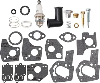 495606 Carburetor Overhaul Repair Rebuild Kit fit 495606 494624 Pulsa Jet Carb 80200 81200 82200 112200 130200 133200 135200 136200 3 Thru 5 HP Horizontal Engines