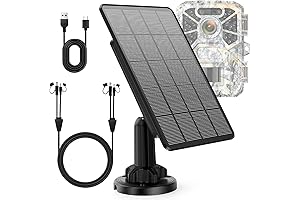 12V Solar Panel with Battery: Ultimate Trail Camera Power Solution