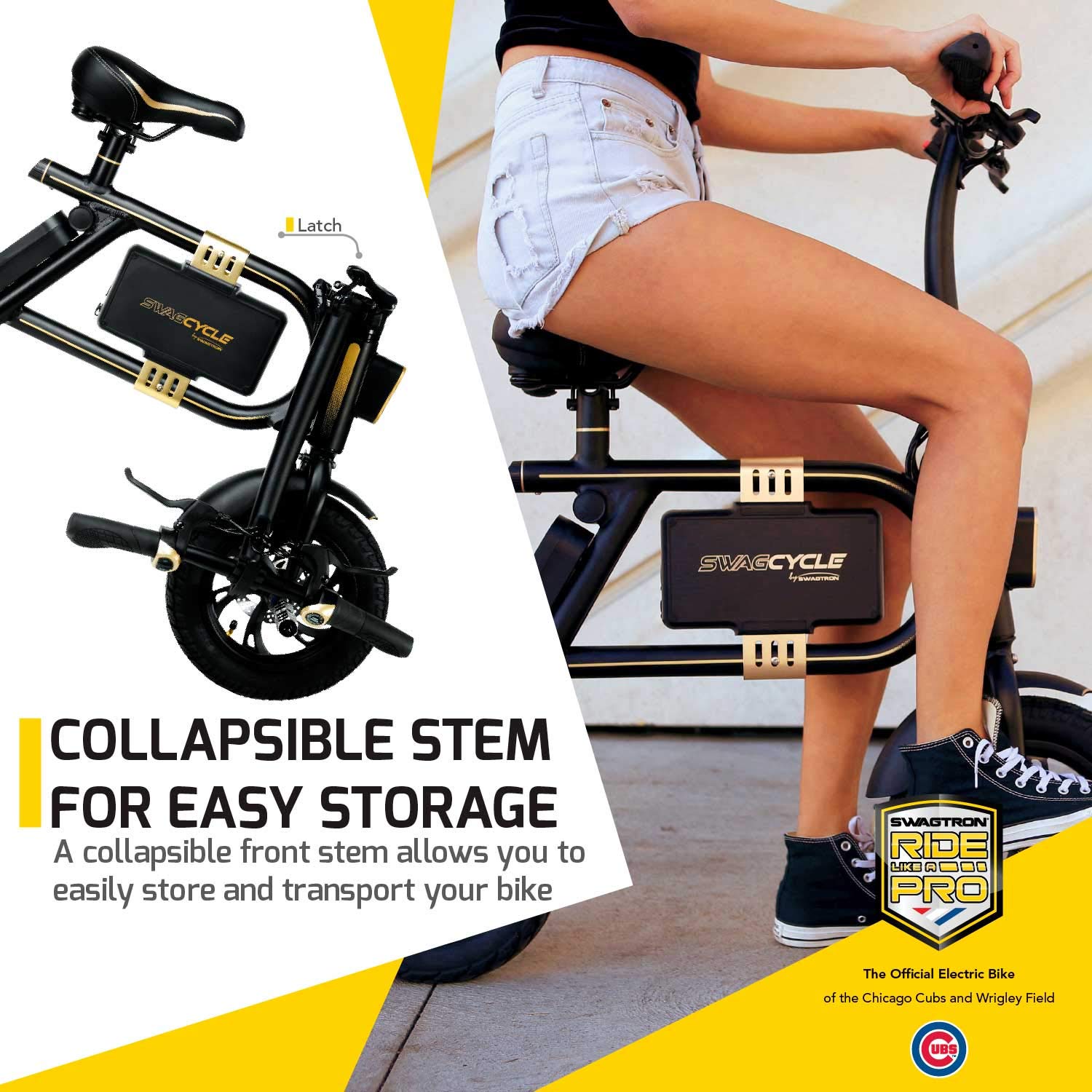 swagtron swagcycle pro electric bike