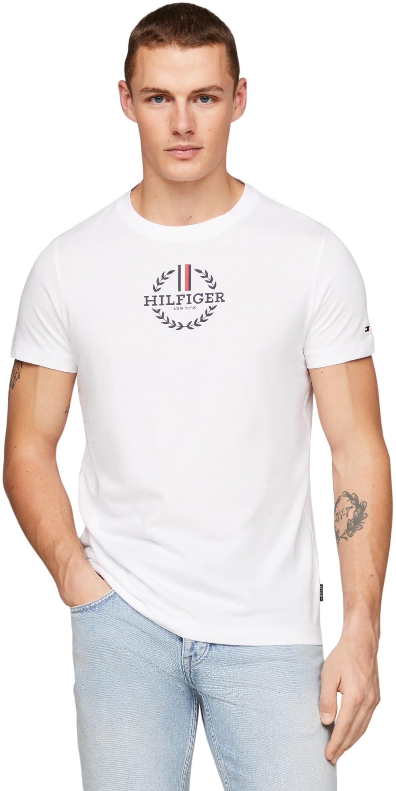 Tommy Hilfiger Camisetas de Manga Corta para Hombre