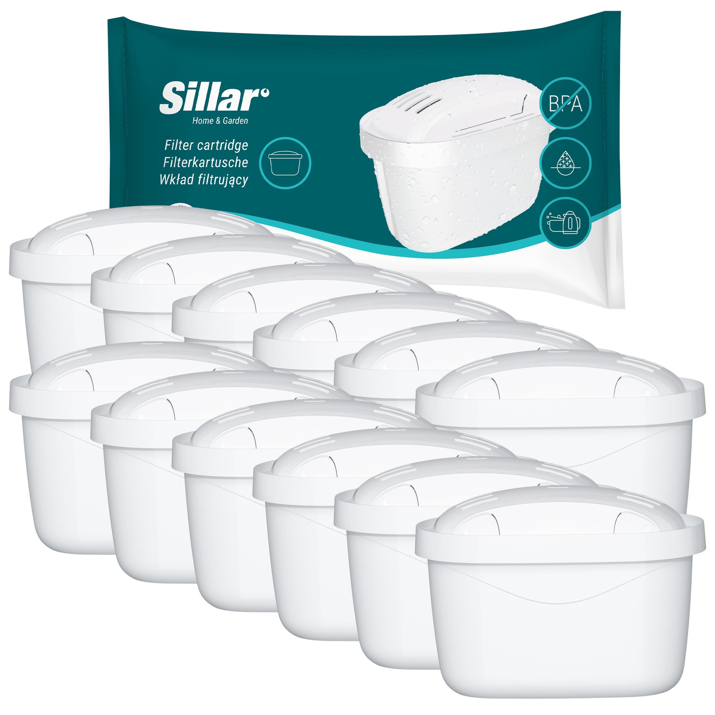 PurePods Brita PurePods Ricariche Filtro Acqua - Compatibile Brita Maxtra/ Maxtra Confezione Da 6 Filtri PurePods Compatibili Brita Maxtra - Foto 8
