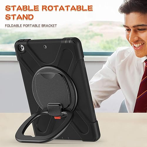 Vista 86 de Funda para iPad (A16) de 11 pulgadas 2025, Aslo para iPad 10 de 10.9 pulgadas 2022, funda resistente a prueba de golpes, soporte giratorio, soporte