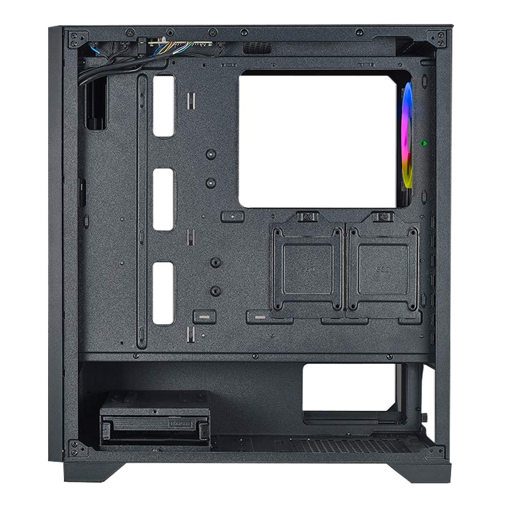 CAJA PC AZZA HIVE 450 GAMING MIDITOWER NEGRO RGB RETAIL