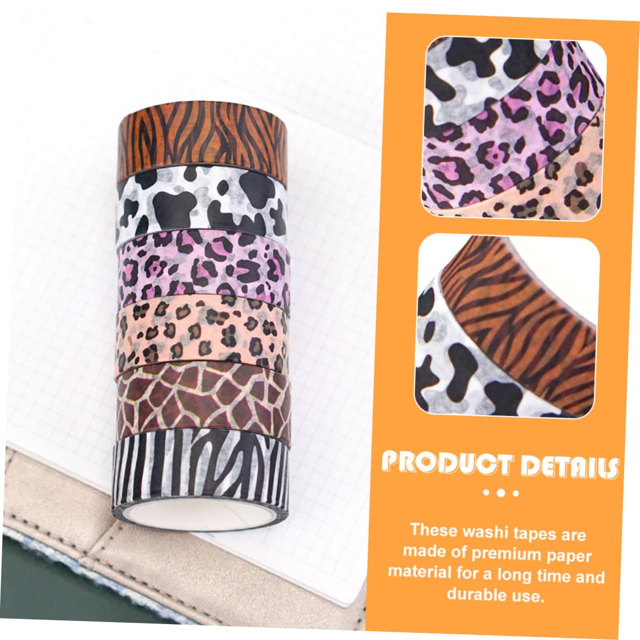 NUOBESTY 3 Sätze Klebeband Handgemachte Aufkleber Washi-tape- Dekoratives Washi-tape Tagebuch Washi Tapes Klebebänder Für Sammelalben Wickelbänder Diy Washi Tapes Papier 12 Rollen * 3