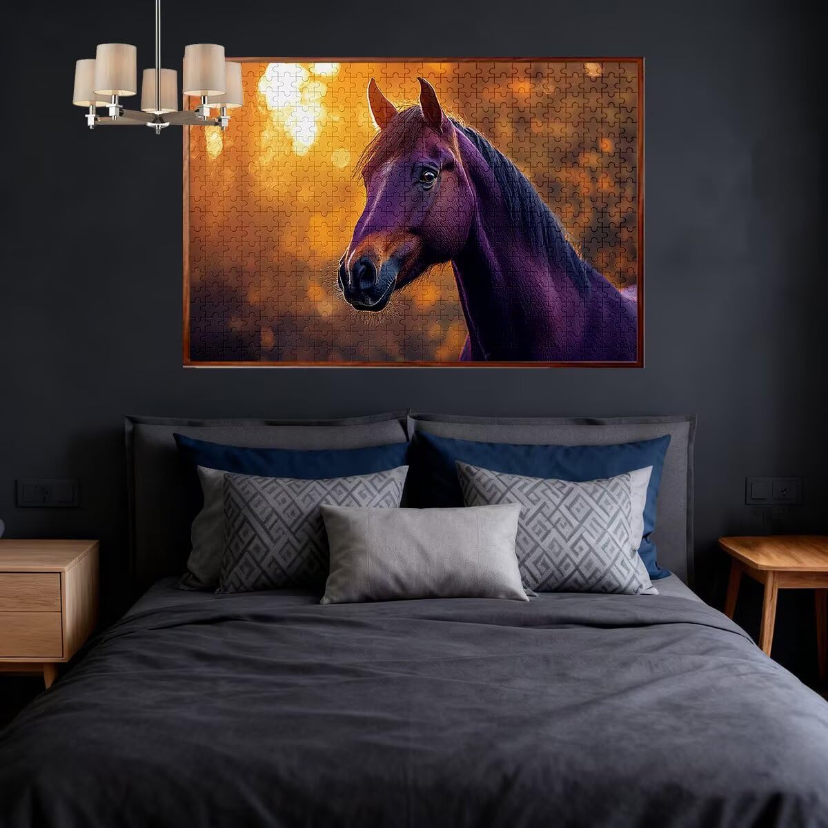 Puzzle dla dorosłych, 5000 puzzli, 5000 sztuk, dla dorosłych, drewniane gry logiczne o zachodzie słońca, klasyczna, edukacyjna, wymagająca gra dla całej rodziny, dekompresja, prezenty dekoracyjne, 156