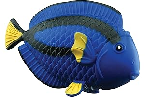 Deluxebase Blue Tang Fish: Stretchy and Lifelike