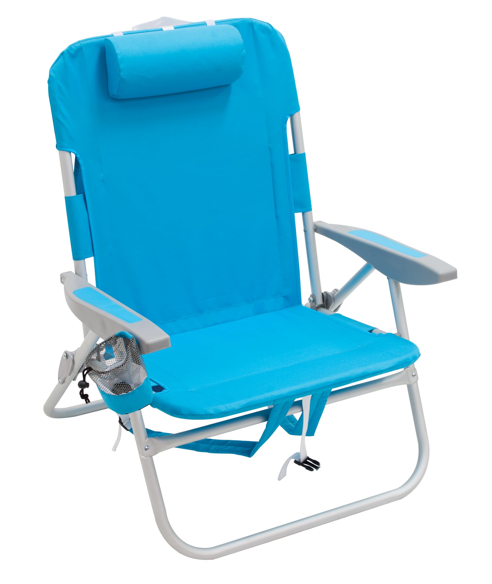 RIO BEACH Backpack Beach Chair, Aluminum, Turquoise