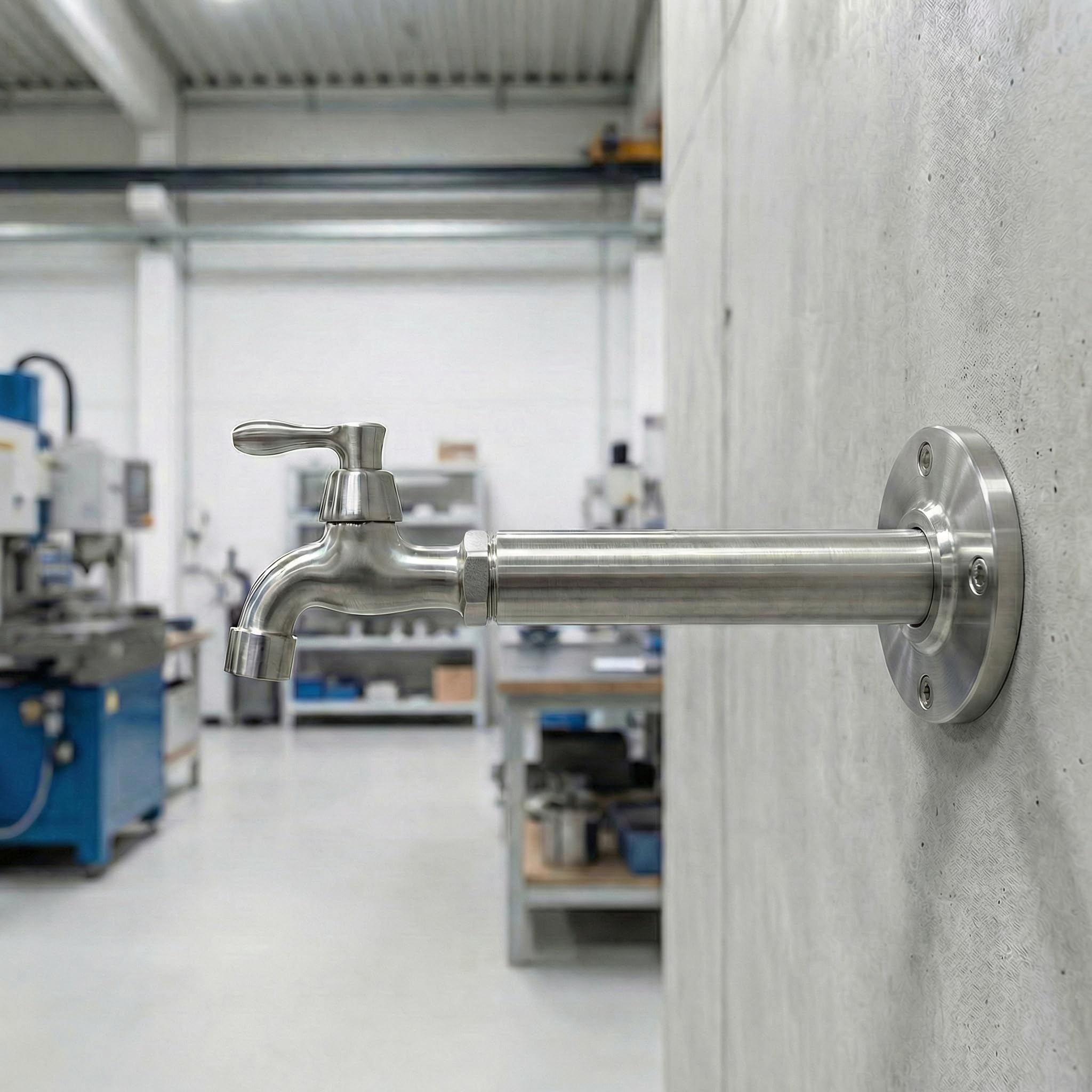 TAILONZ PNEUMATIC 304 Acciaio inox 1/4“ femmina x 1/4” maschio filettatura BSP nipplo da 350 mm Tubo fuso Raccordi di prolunga tubo diretto Connettori pneumatici （confezione da 2）