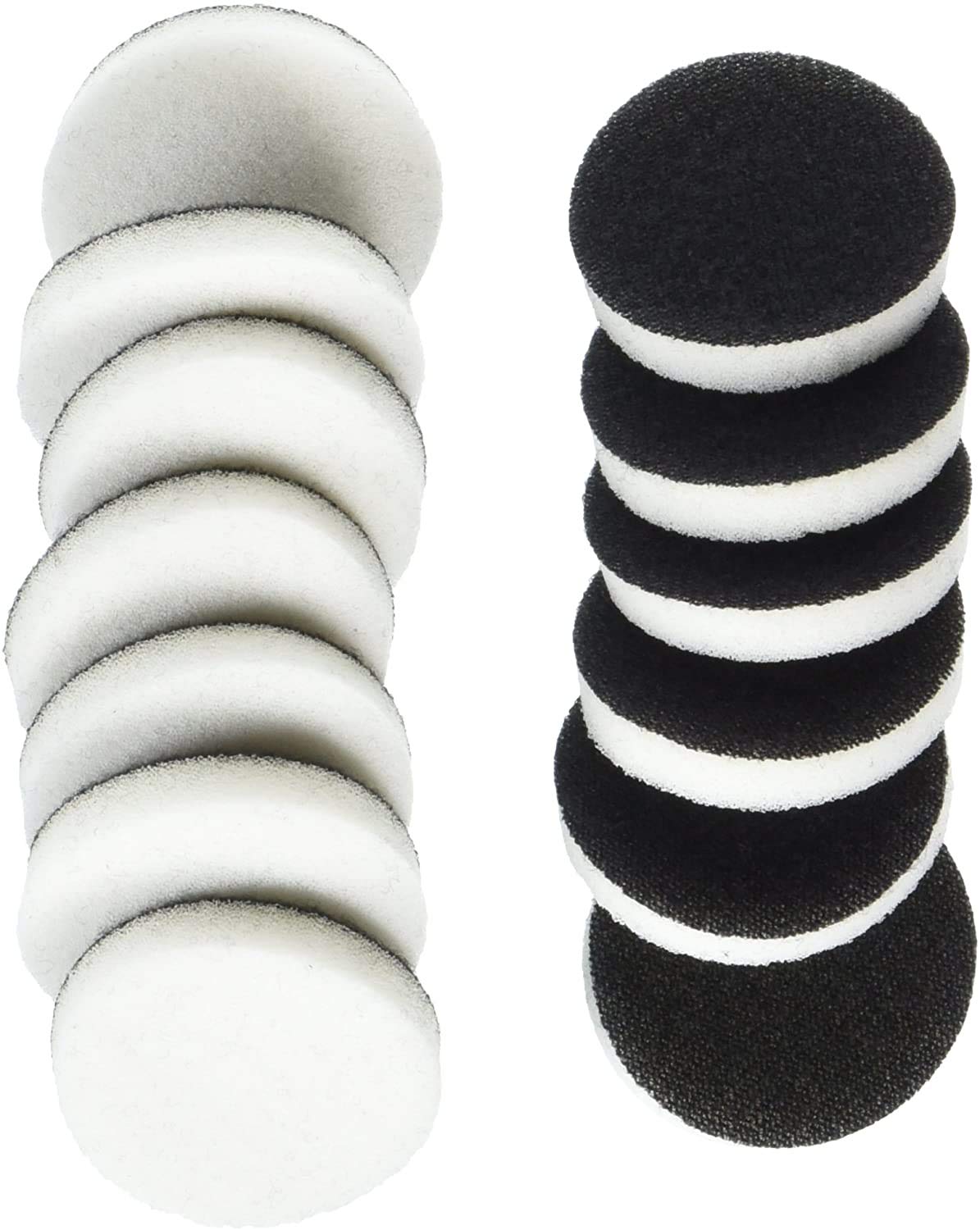 Briartw 46 Packs Mini Round Ink Blending Tool With Foams Set,2 Pcs Round Alcohol Ink Mini Applicator Tools And 44 Pcs Replacement Refill Sponge Flat Foam Pads Art Supplies For Distressing - View #2