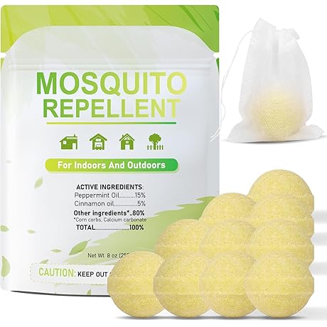 Murphy Mosquito Repellent | 10-Pack Outdoor Patio Bug Control for Yard, Camping, Kids, Pets