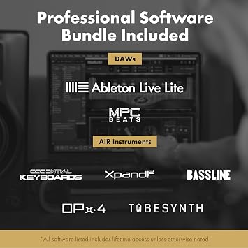 M-AUDIO M-Track Duo HD Recording Studio Pack