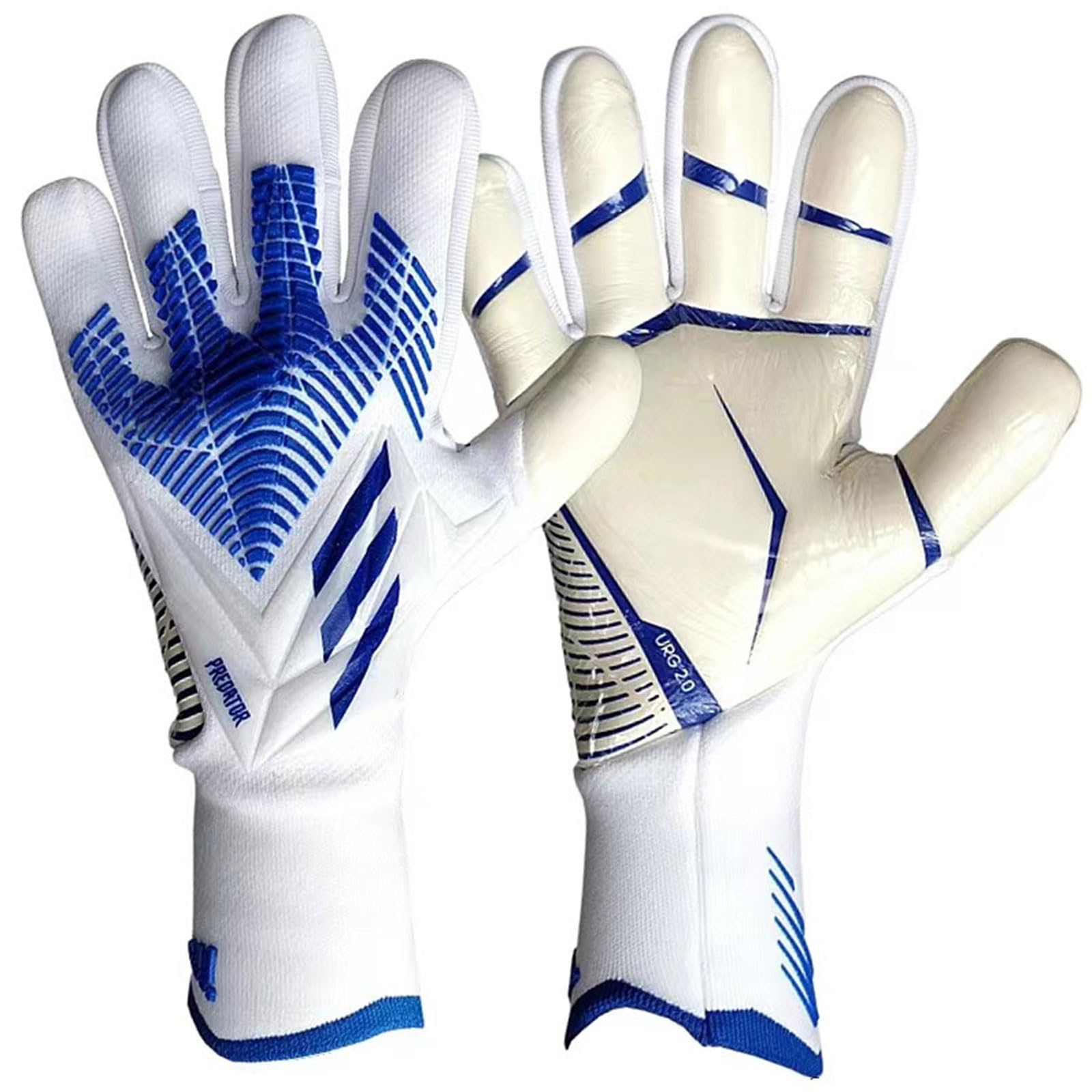 Peixen Men's A Goalkeeper Gloves, Youth Soccer Gloves, Youth Soccer Gloves, Professional Latex Soccer Goalkeeper Gloves, Finger Protection Soccer Goalkeeper Gloves 6