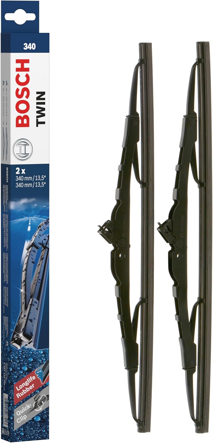 BOSCH 3397118700 AeroTwin OE Replacement Wiper Blades Driver & Passenger Side - Set of 2 (13.5" & 13.5")