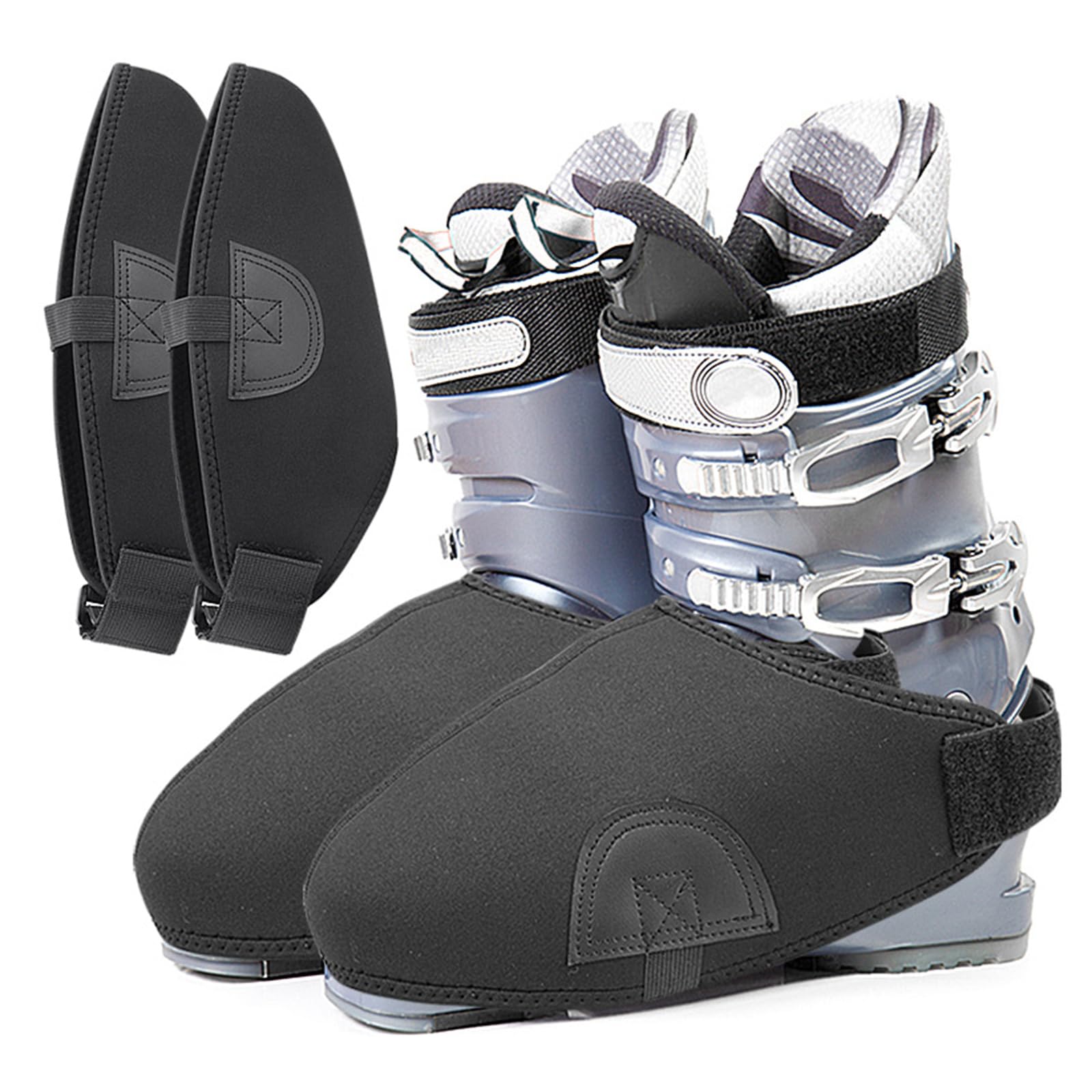 TNNOKL 1 Pair Snow Boot Warmers Boot Heater Covers for Winter Sport Skiing Ski Boot Covers Insulated Boot Covers