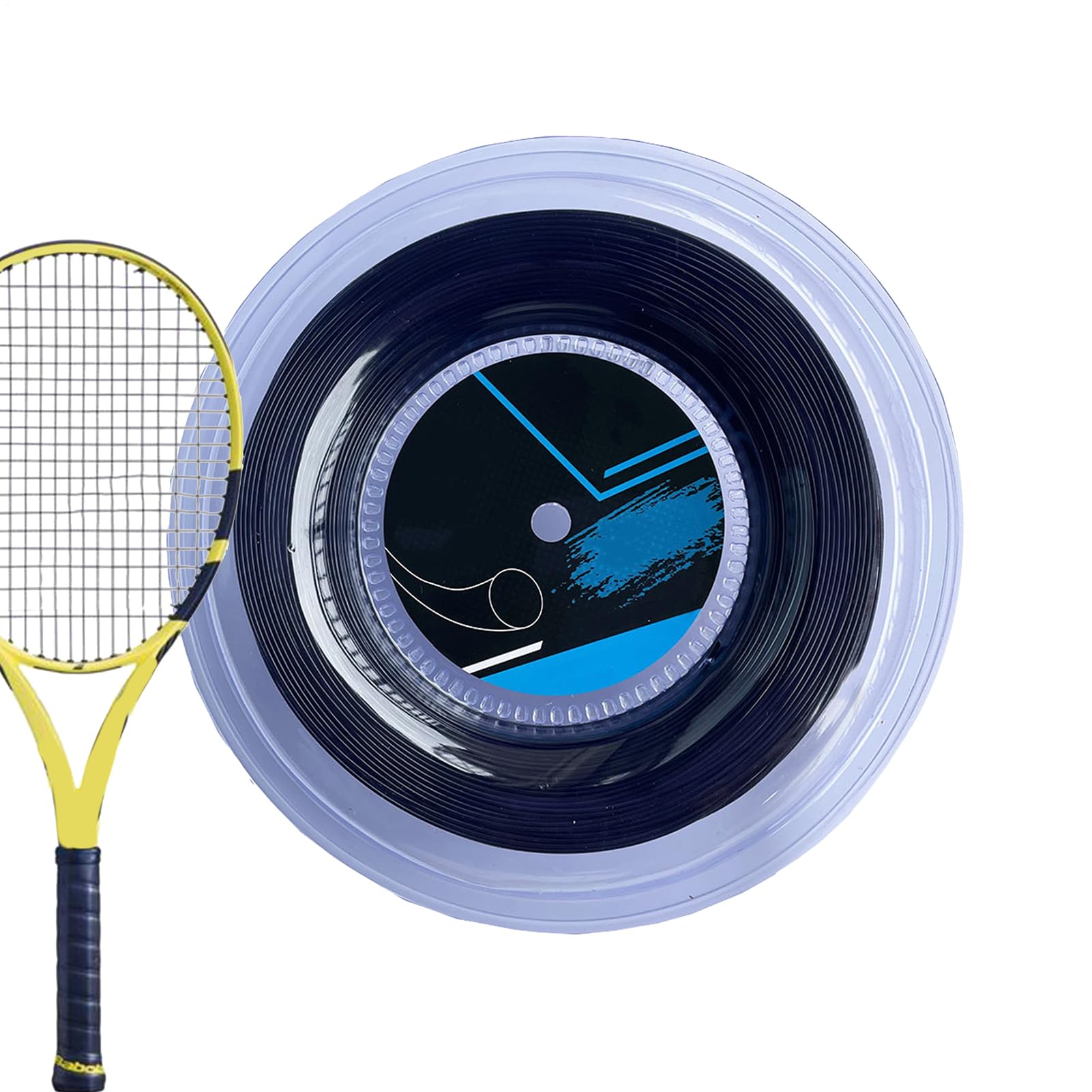 Old RACKET CHOCK ALBERBER - Racchetta da tennis ammortizzante | Linee di tennis chain | Catena da racchetta da scossa ad alta forza da 200 m per competizione ed ent