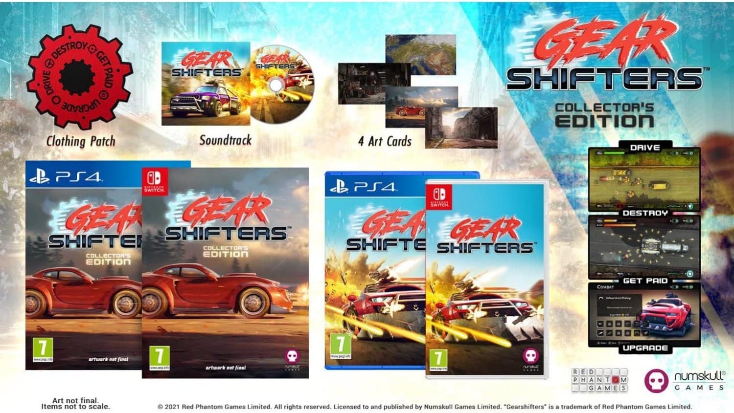 Meridiem Games numskull Gear Shifters Collectors Edition (PS4)