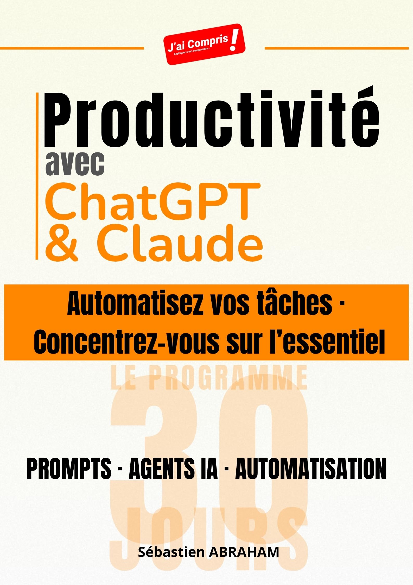 Couverture — Productivité avec ChatGPT et Claude
