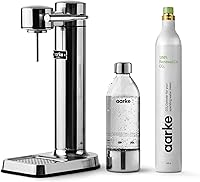 Vista 15 de Aarke Carbonator III, Máquina de agua con gas y carbonatación, acero inoxidable con botella reutilizable PET sin BPA, volumen 1L/34 fl oz (gris mate)