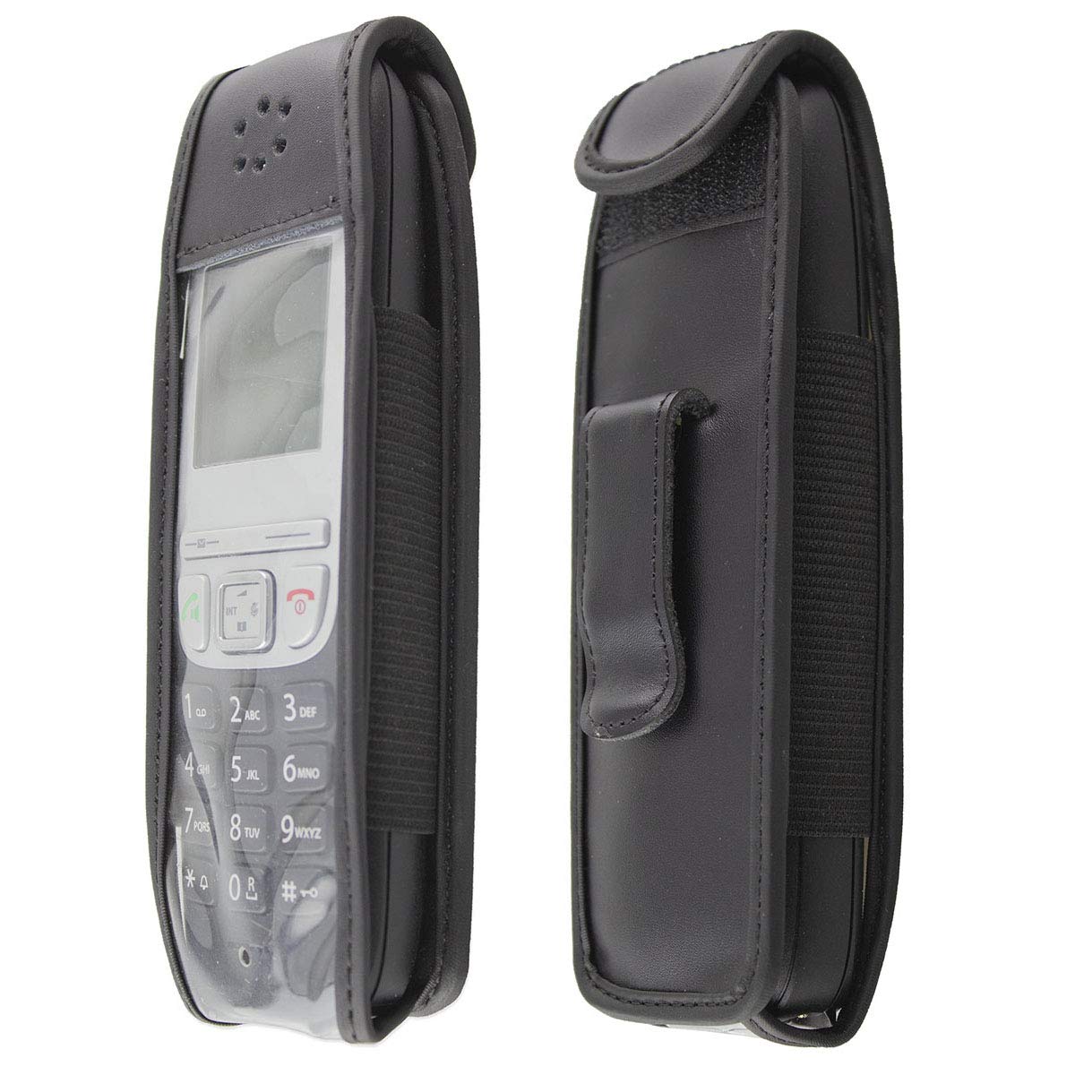 caseroxx Leather-Case with belt clip compatible with Gigaset A415 / A415A made from genuine leather - Image 3