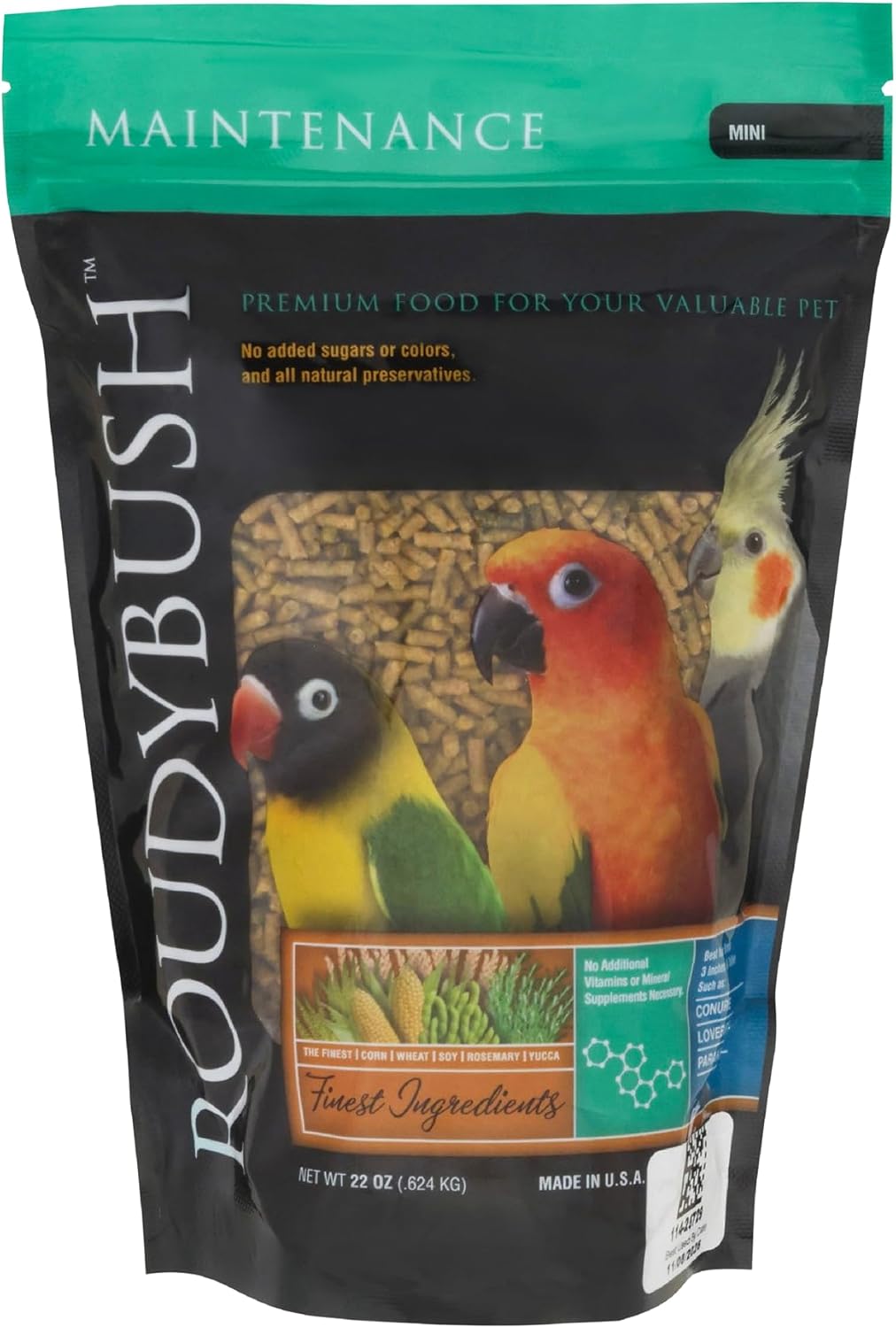 RoudyBush Bird Food Pellets