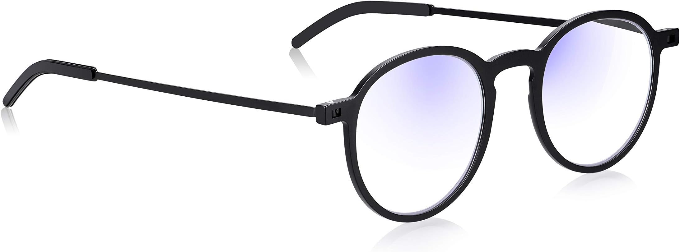 Mens & Women Blue Light Glasses for Computers & Digital Screens +0 - +2.5, Flat Folding Eye Glasses