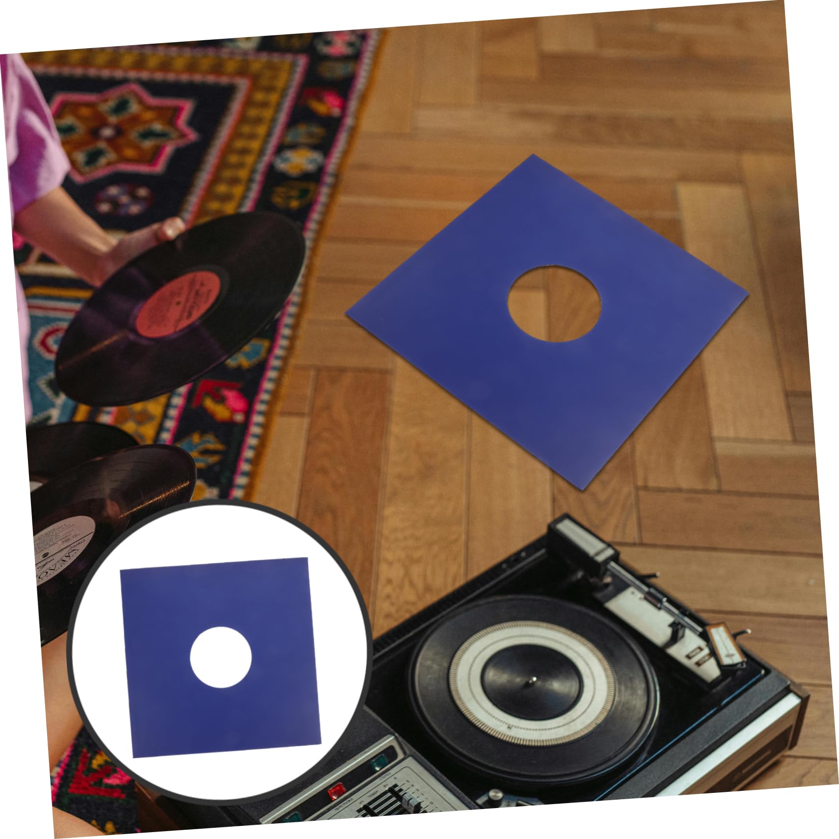 10stücke Vinyl-schutzhüllen Für Schallplatten Innenhüllen Antistatisch Und Reißfest Hüllen Mit Schützen Sie Ihre Plattensammlung Vor Kratzern Und Beschädigungen