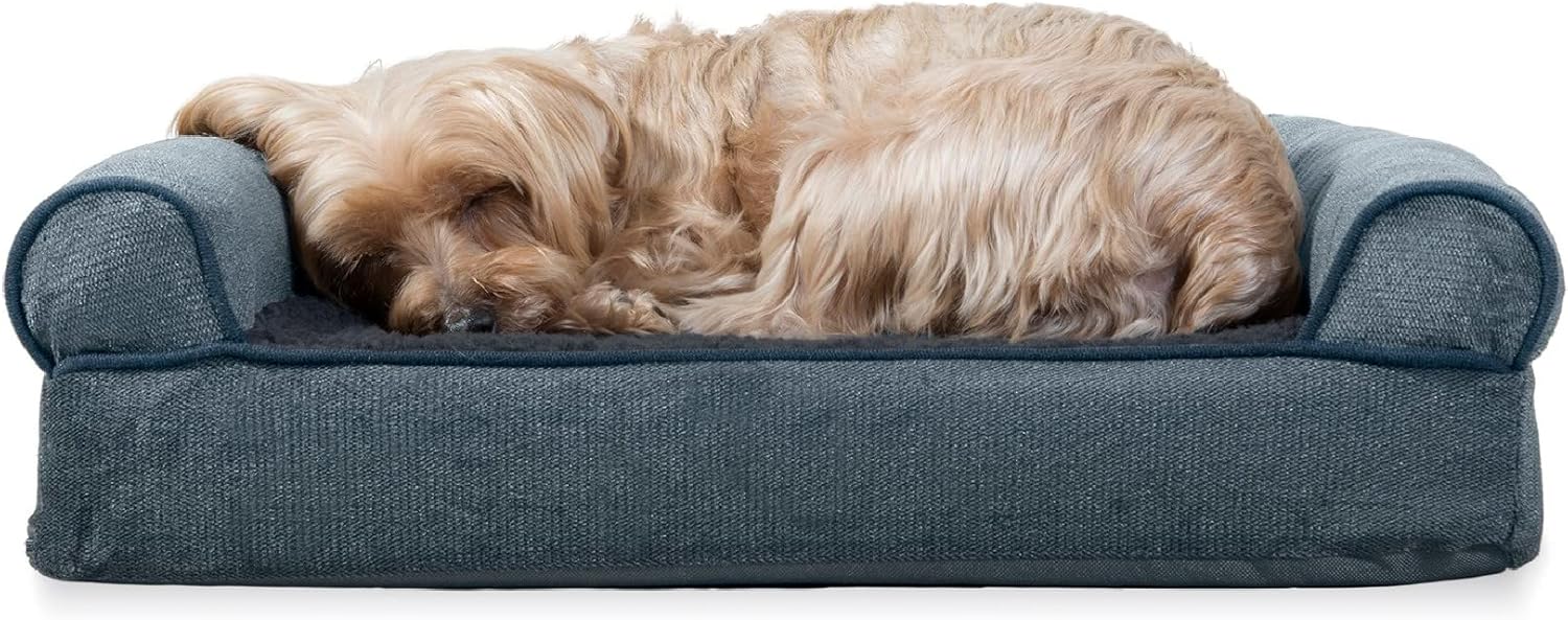 furhaven orthopedic dog couch