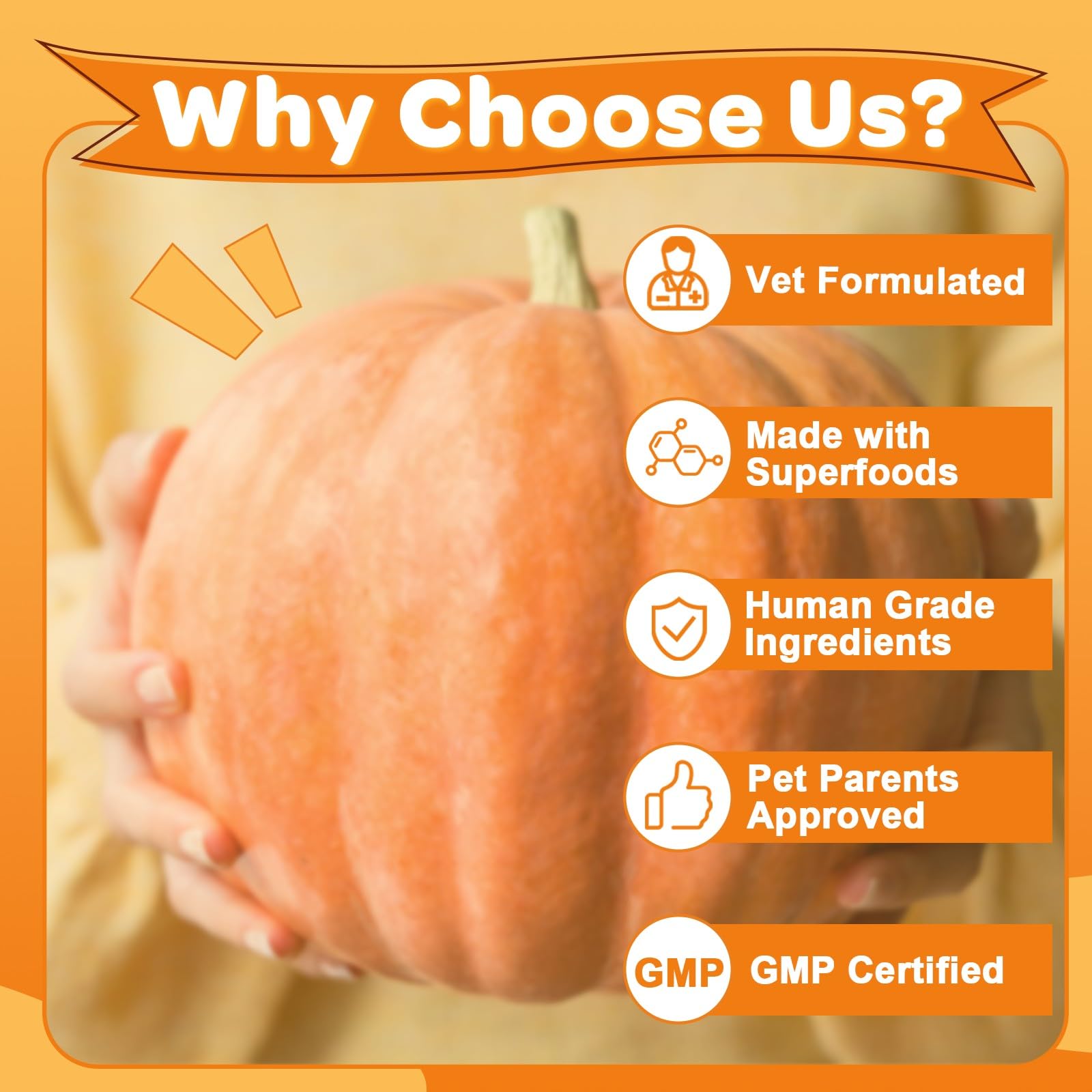 ZEBORA Pumpkin for Dogs - Natural Fiber for Dogs and Cats, Apple, Dog Probiotics for Digestive Health, Support Firm Stool, Diarrhea, Constipation, Add Water to Make Pumpkin Puree for Dogs, 10.58 oz - image 5