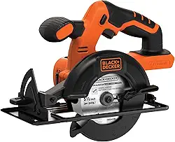 BLACK+DECKER Serra circular sem fio 20V MAX 5-1/2 polegadas, apenas ferramenta (BDCCS20B)