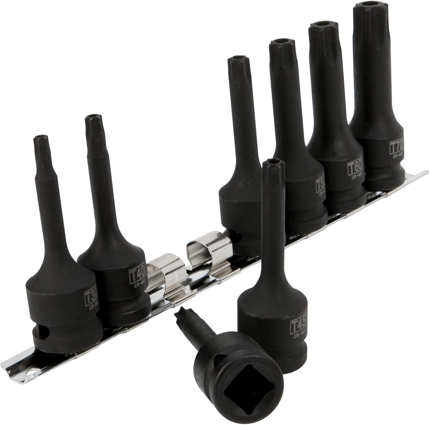 Performance Tool W38963 9-Piece Impact SAE Hex Bit Socket Set