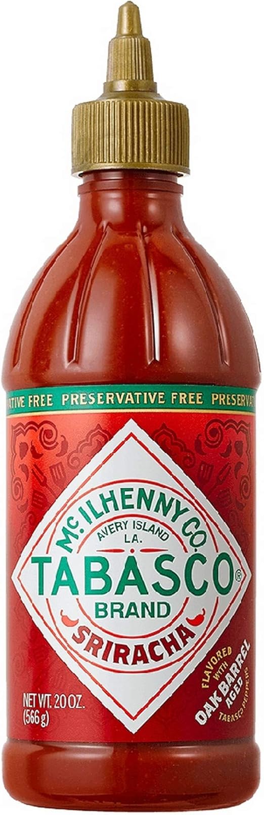 Tabasco Brand Sriracha Pepper Sauce 20 Oz 566g Tabasco Sauce De Piment Sriracha 20 Oz 566g Amazonca Grocery Gourmet Food