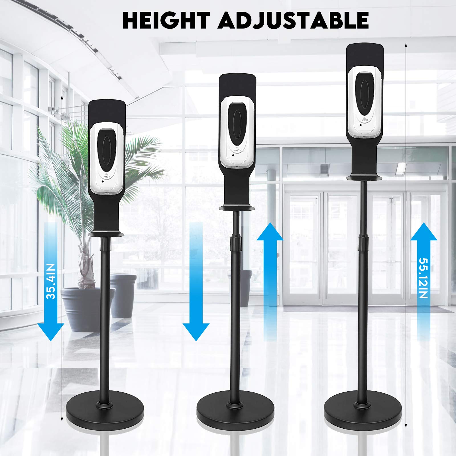 Automatic Hand Soap Dispenser with Touchless Mist Spray, 1000ML Height