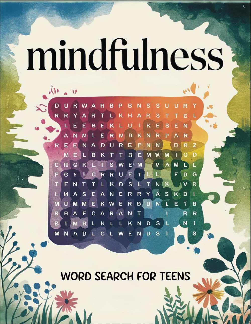 Mindfulness Word Search for Teens: Enhance Inner Peace with 90 Calming Puzzles