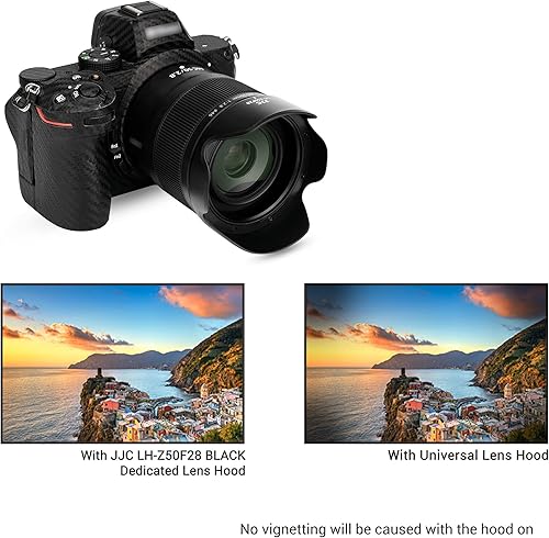 Miniatura 3 de Parasol reversible con diseño de flor de tulipán para Nikon NIKKOR Z MC 1.969 in f2.8 Macro lente en la cámara Z5 Z6 Z6 II Z7 Z7 II Incluye un