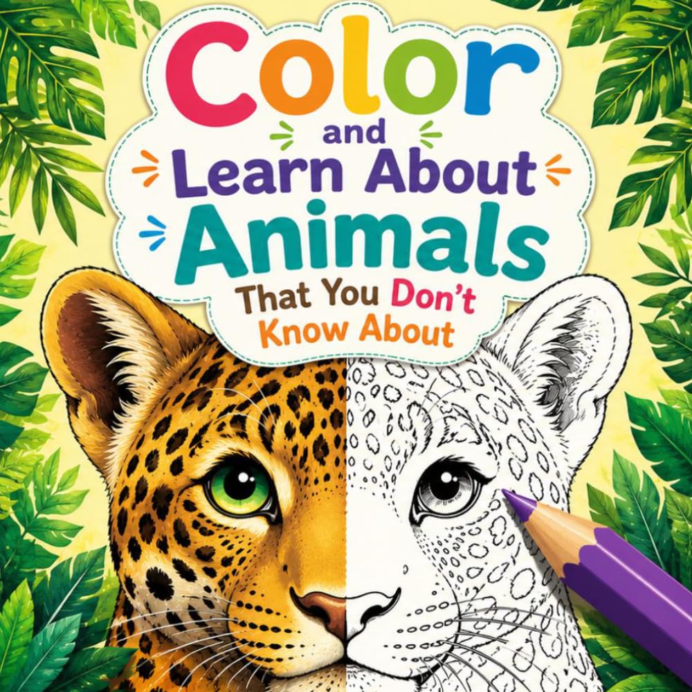 Color and Learn about Animals That You Don't Know About