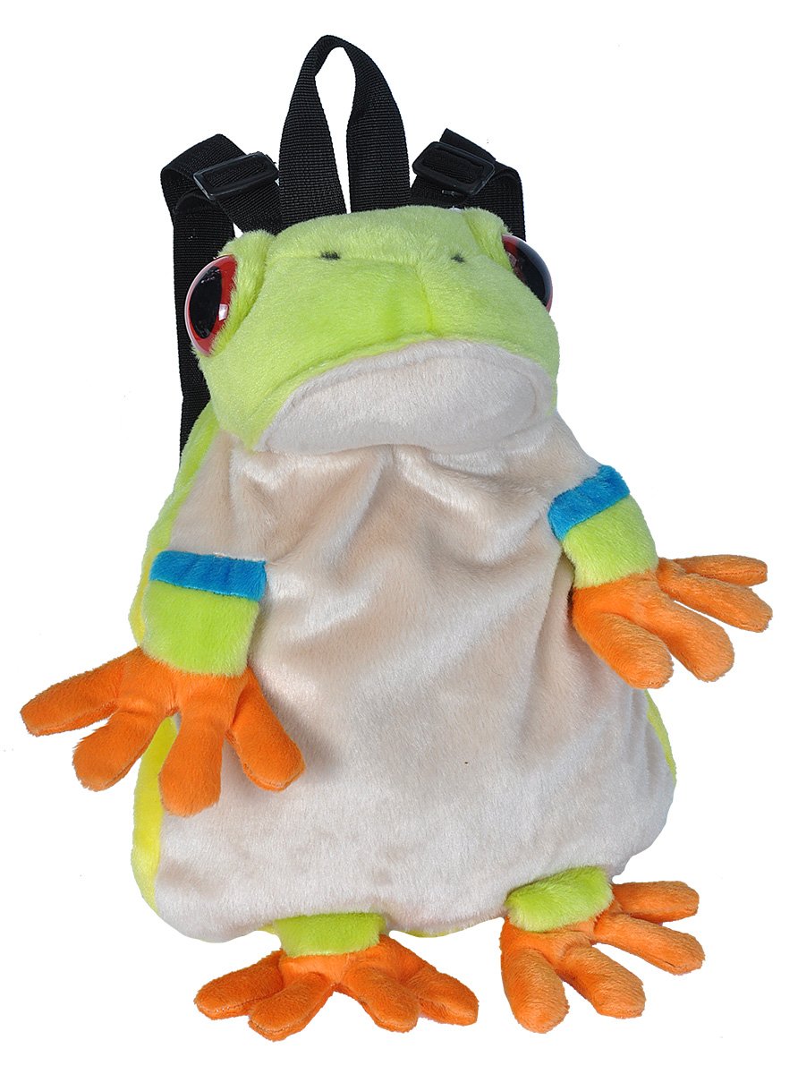 Wild Republic Ret Frog Backpack Plush (B01N6Q7DVZ) Amazon Price History, Amazon Price Tracker