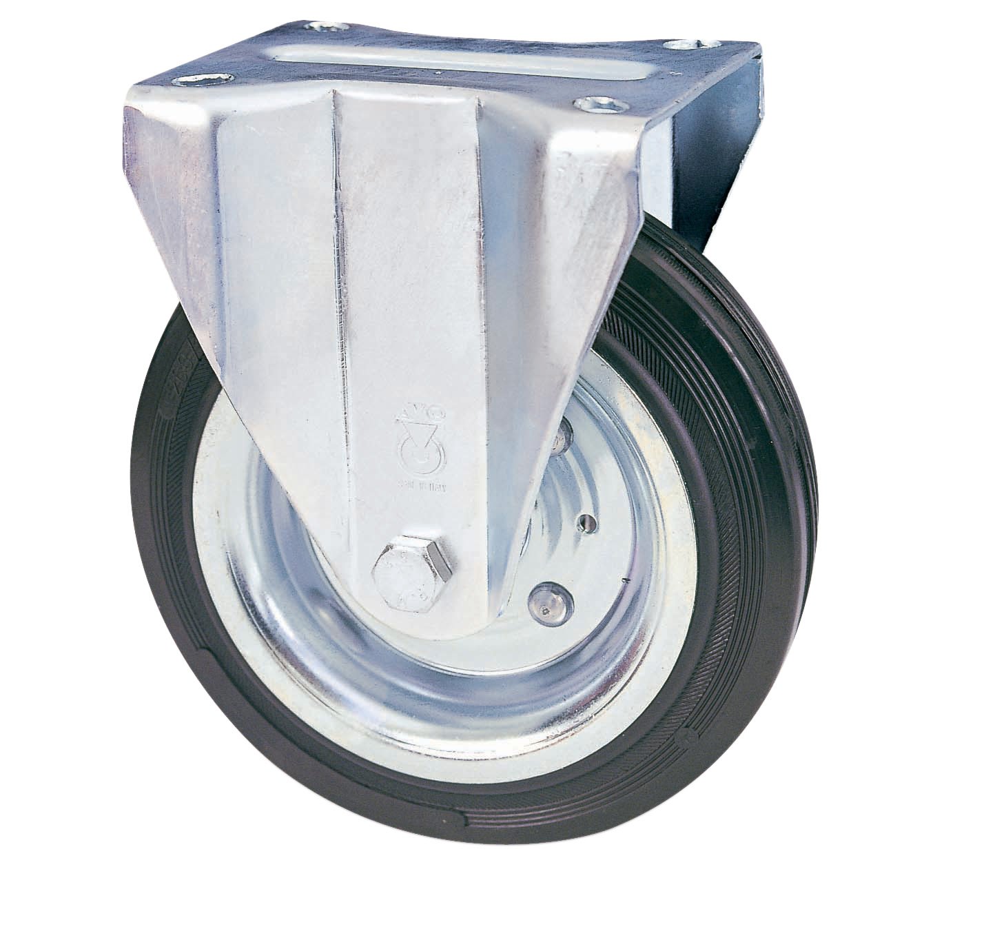 Ruota+industr. Staffa Fissa Mm 80-80a - 4