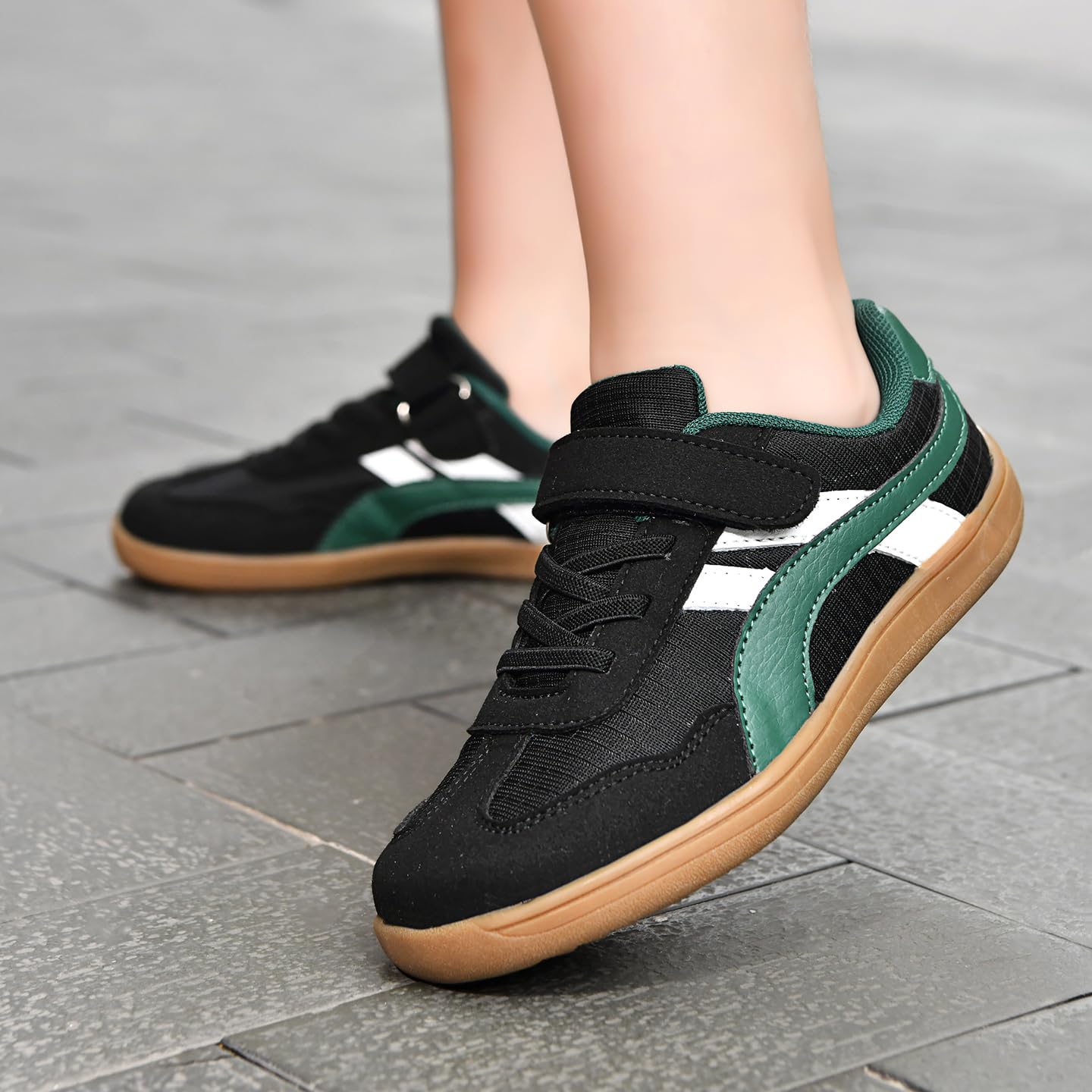 AONETIGER Kinder Barfußschuhe Breite Zehenbox Minimal Sneaker Gr.28-36EU | Leicht Zero Drop Sohle Trail Walking Schuhe | Leicht Atmungsaktive Rutschfeste | Ideal für Spielplatz, Schule, Sport & Alltag