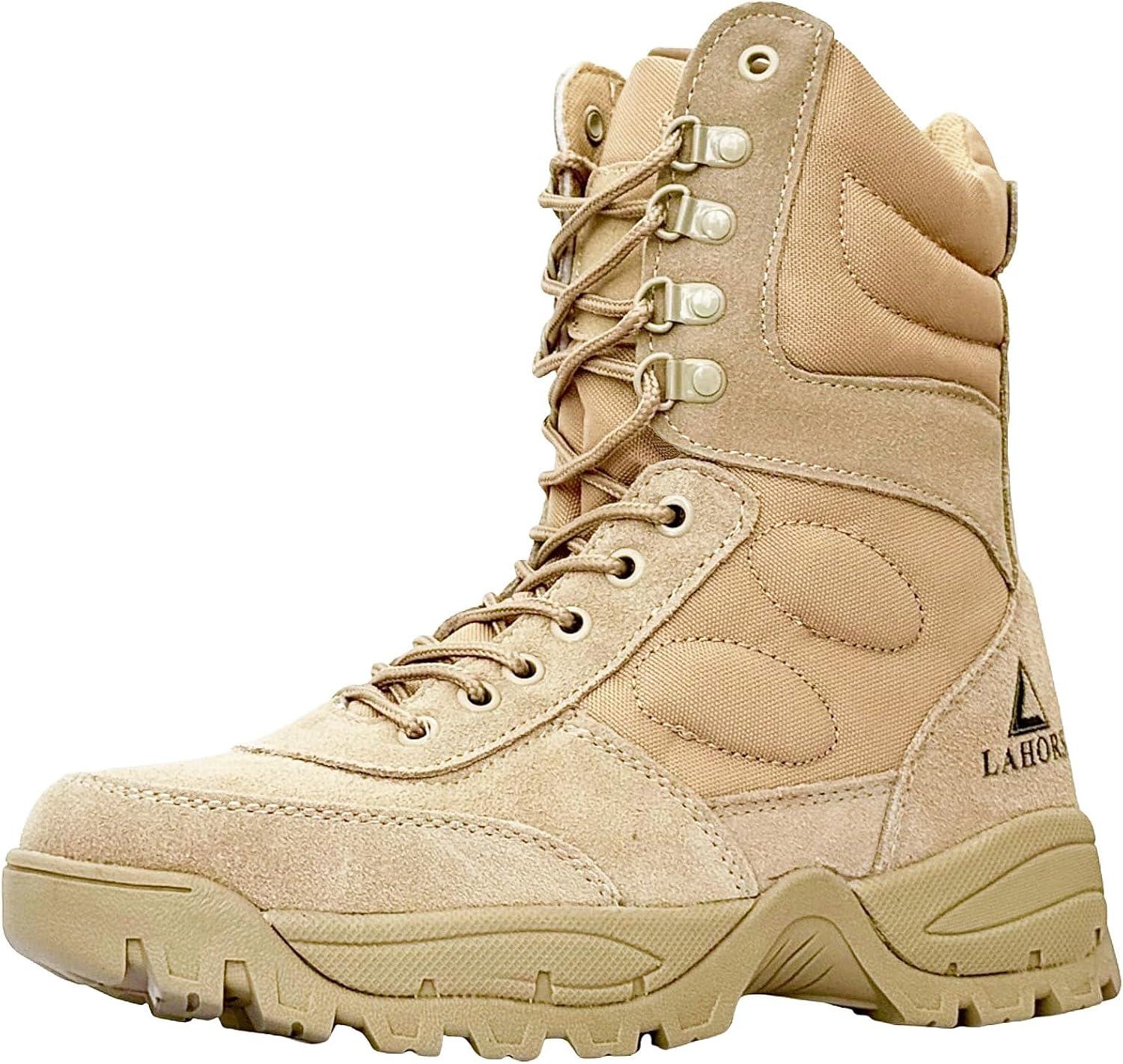 Man Tactical Military Boots Black Men's Shoes Desert Combat Army Outdoor Hiking Shoes Side zipper