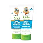 Babyganics SPF 50 Kids Sunscreen Lotion | UVA UVB Protection | Octinoxate & Oxybenzone Free | Water & Sweat Resistant, 6 Fl Oz (Pack of 2)
