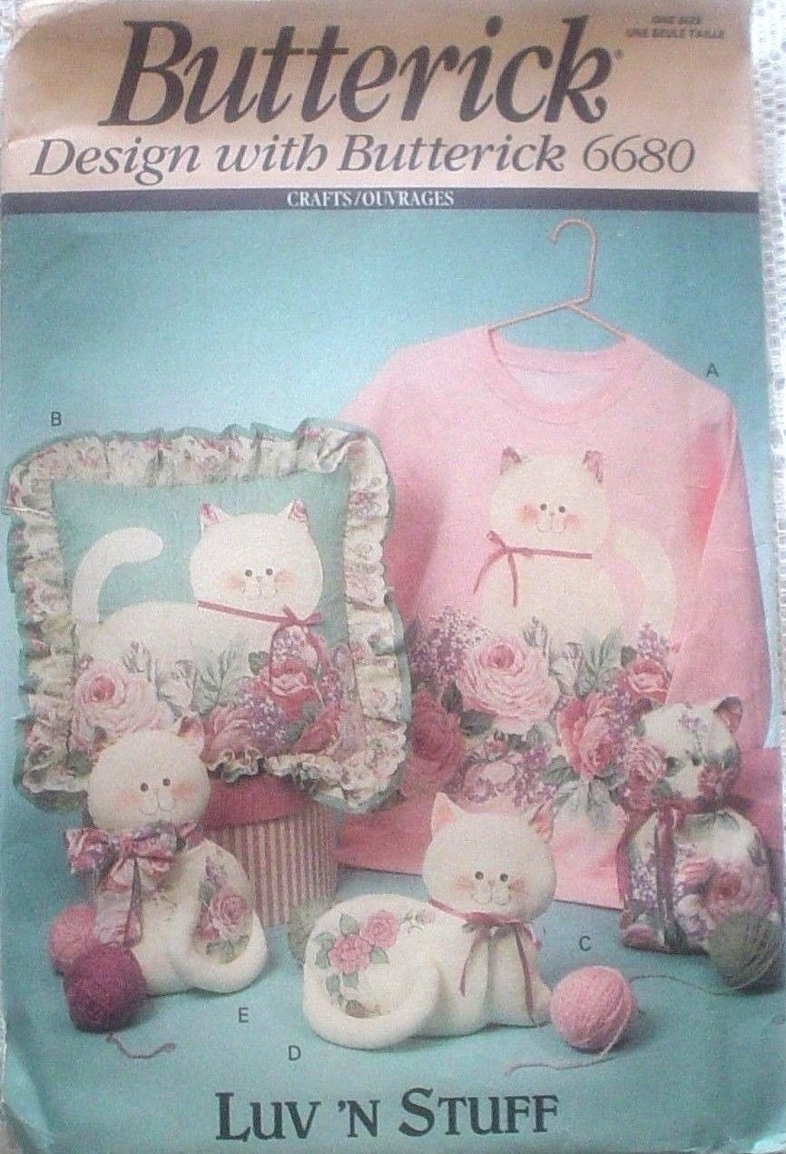 Butterick 6680 - Kitty's Rose Garden Sewing Pattern