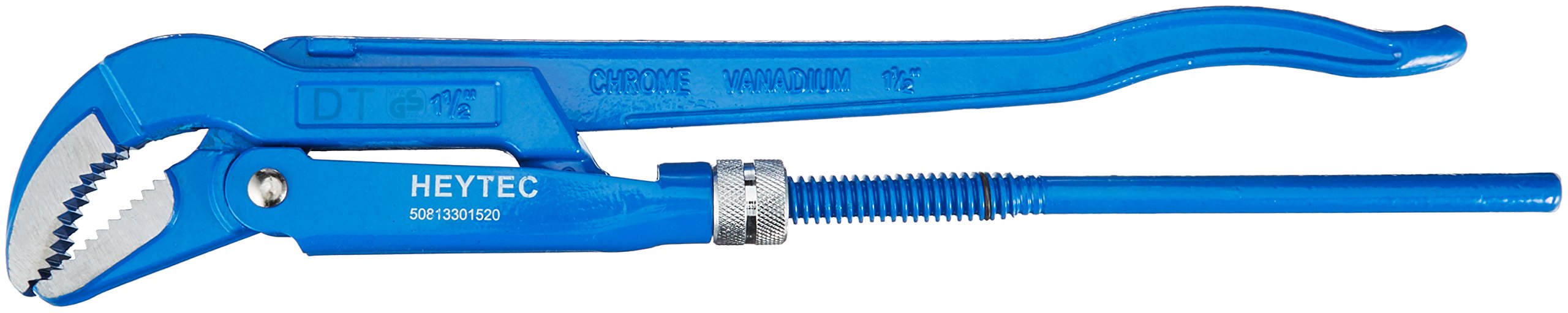 Heytec 50813301520 codo de tubo llave, plata/azul, 1/2-inch