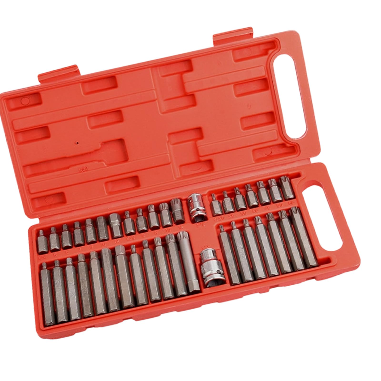 Laikoutd A 40Pcs High Durability Lloy Steel Socket Wrench Spanner Set For Efficient Nd Safe Operations In Workshops Nd Garages Lloy Steel Socket Wrench Set