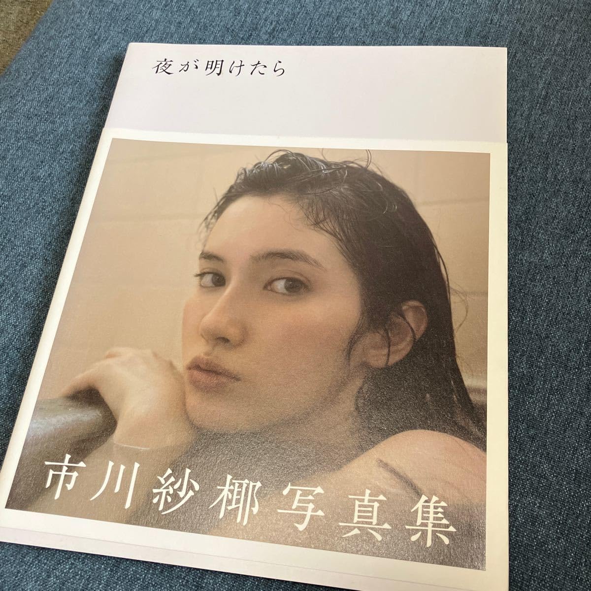 Amazon.co.jp: 市川紗椰 ／ 直筆サイン入り写真集 夜が明けたら : おもちゃ