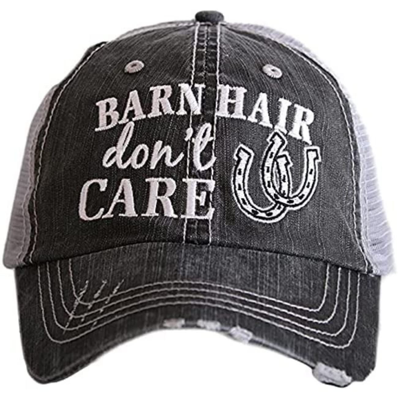 KATYDID Barn Hair Don’t Care Baseball Cap - Trucker Hat for Women - Stylish Cute Sun Hat