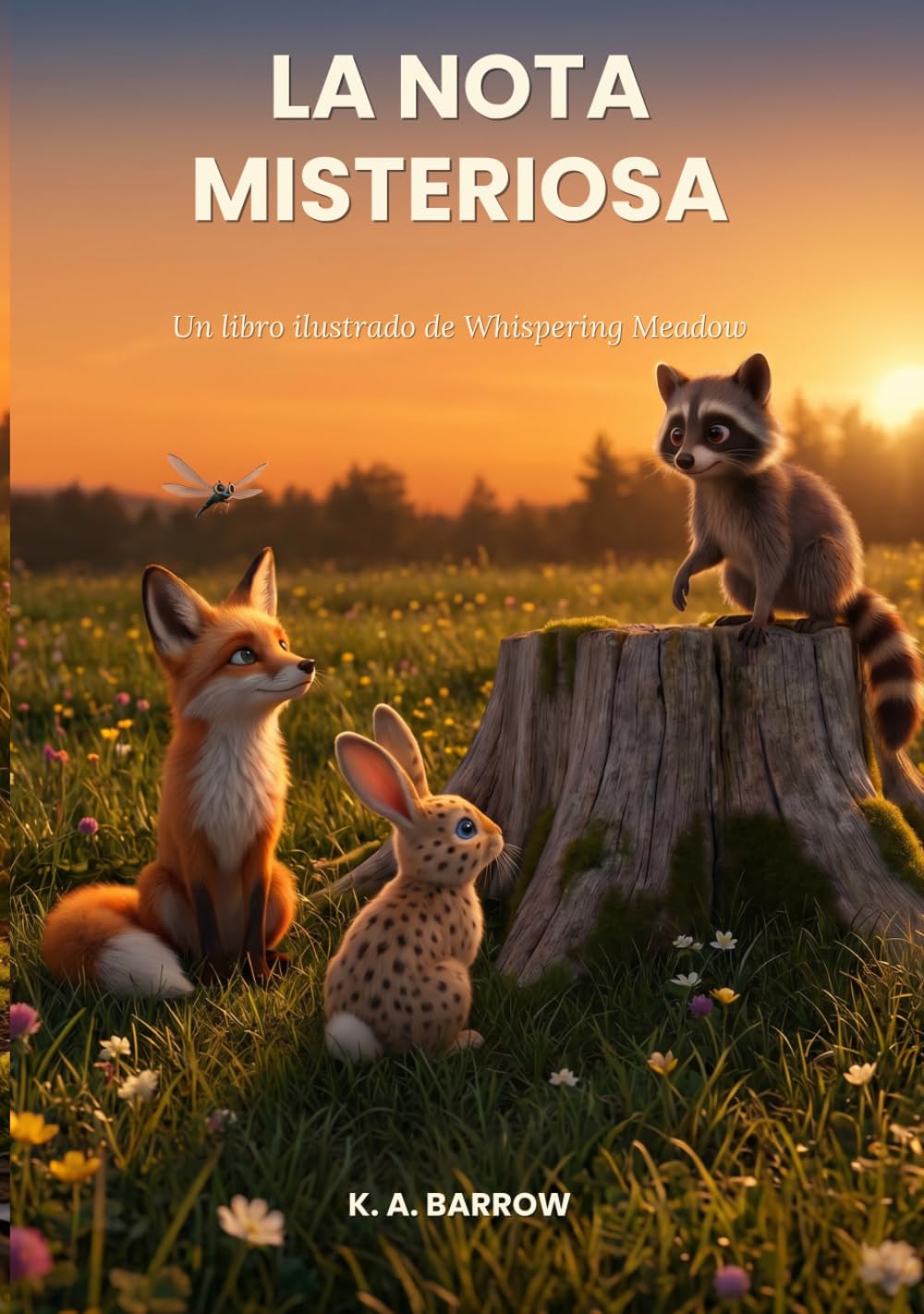 La nota misteriosa: Un libro ilustrado de Whispering Meadow