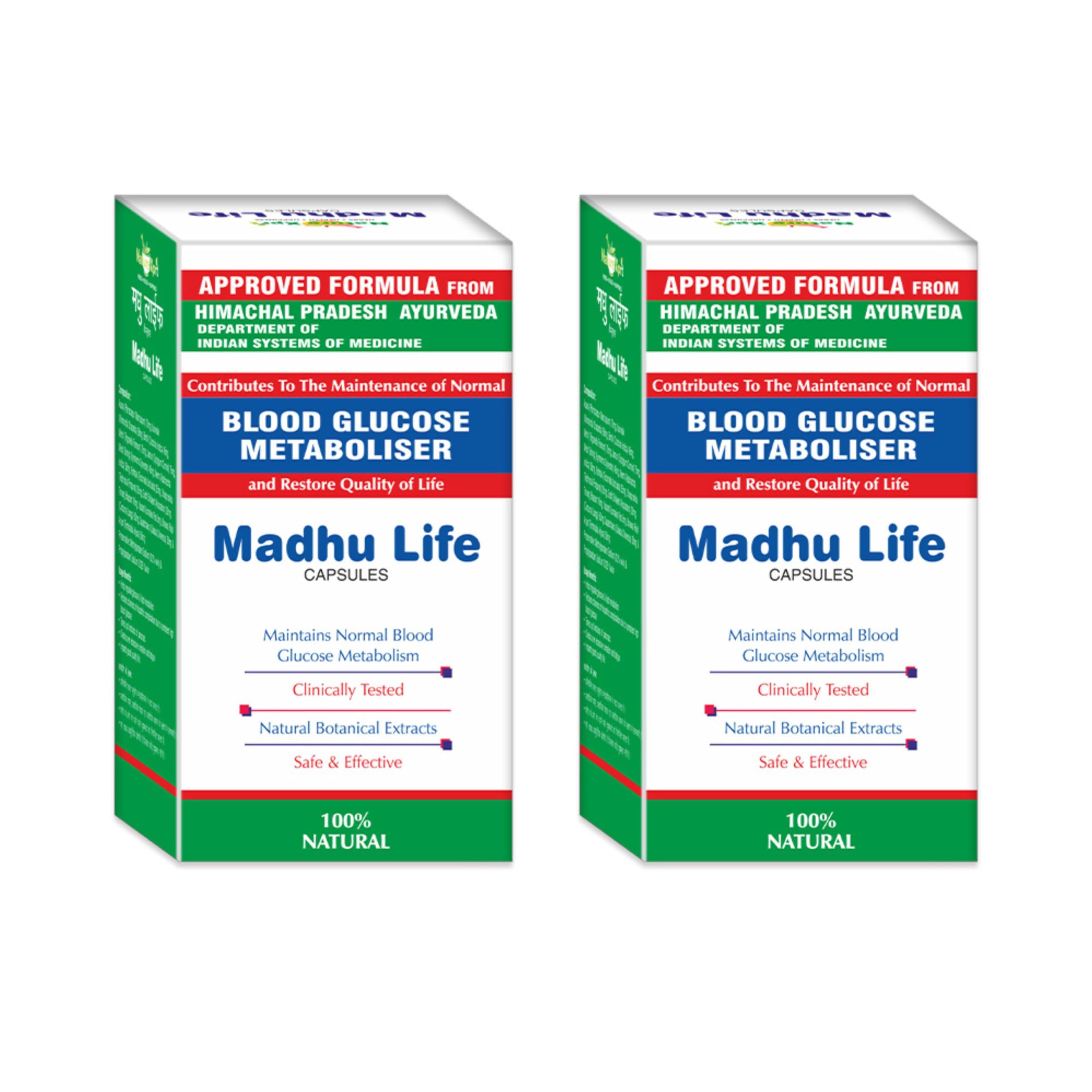 Zeelab Madhu Life Capsules (Pack of 2) | 100% Natural Ayurvedic Medicine For Diabetes (B0CPT5N4CX) Amazon Price History, Amazon Price Tracker