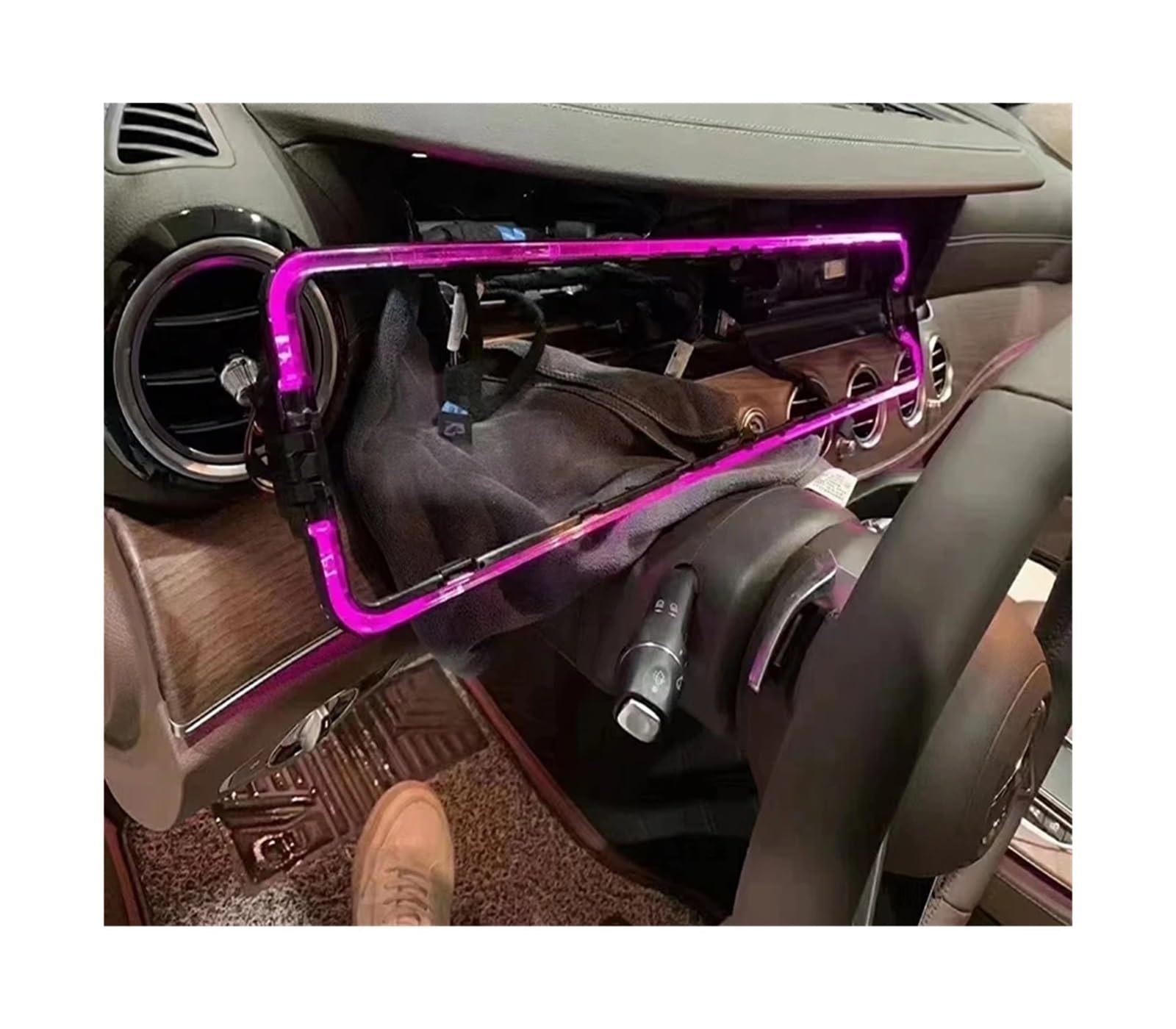 Instrument Ambient Light Compatible with Mercedes-Benz E-Class E260L E300L W213 2021 Central Control Ambient Light