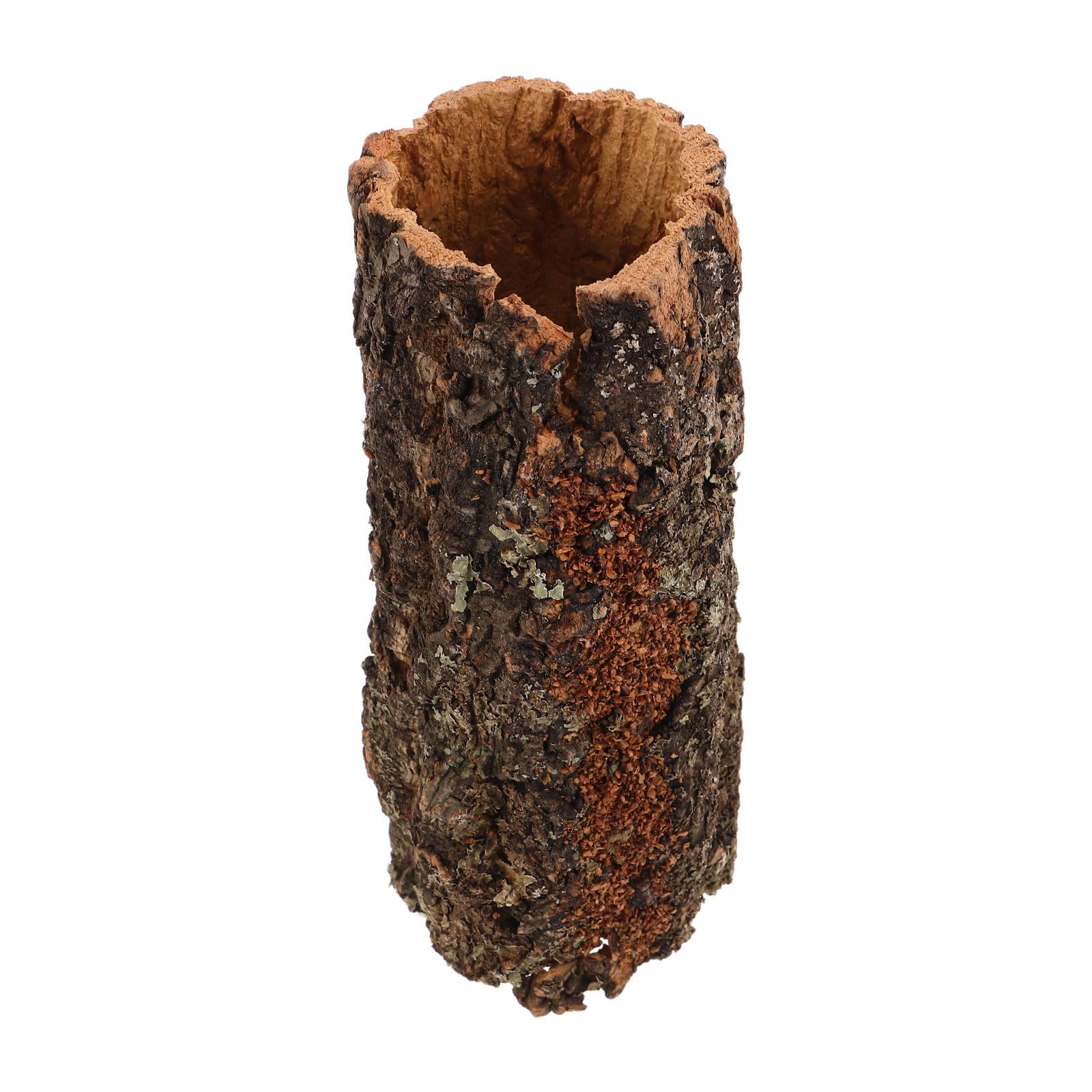 Tronco de madera para reptiles y refugio natural Gatuida